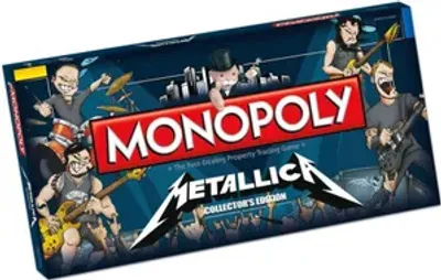 Produktbild von Monopoly Metallica - Winning Moves - Deutsche Asugabe - Sammlerausgabe