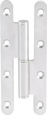 Zdjęcie produktu dla Zawias ze stali nierdzewnej - 140x55x2,5 mm - Lewy - LTPML140X44-304G