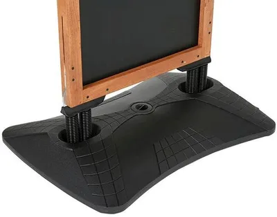Produktbild von update displays Kundenstopper WindPro braun