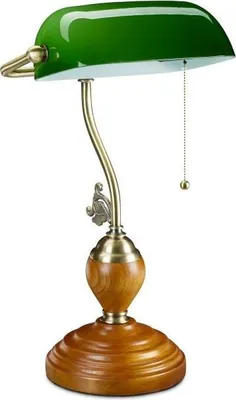 Image de Lampe de banquier avec interrupteur à tirette