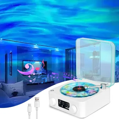 Immagine prodotto di Proiettore di stelle con altoparlante Bluetooth e funzione di rumore bianco