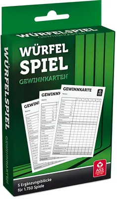 Produktbild von Yatzy-Blöcke 5er Packung, 1Set