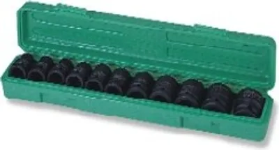 Imagen del producto de Jonnesway, juego de vasos de impacto, 11 piezas (1/2", 6 puntas), modelo S03A4111S