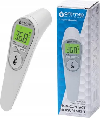 Produktbild von Termometr elektroniczny bezdotykowy na podczerwień Oromed ORO-BABY COLOR