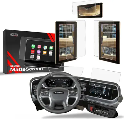 Produktbild von Matte Autodisplayfolie für DAF XG NGD, Grizz Protector
