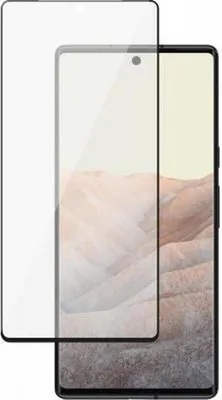Produktbild von BigBen Connected, Bildschirmschutz aus Glas 3D kratzfest für Google Pixel 6 Pro, Schwarz transparent