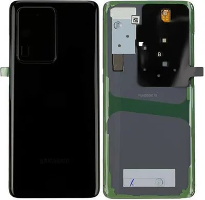 Produktbild von Original Samsung Galaxy S20 Ultra G988B Akkudeckel Backcover Batterie Deckel Schwarz & Werkzeug