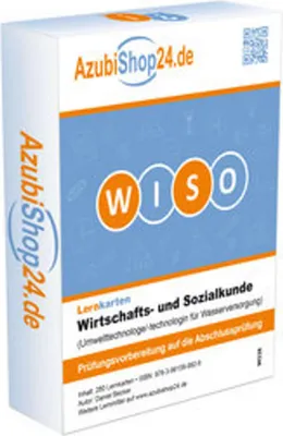 Obrázek produktu pro Lernkarten Wirtschafts- und Sozialkunde Umwelttechnologe für Wasserversorgung