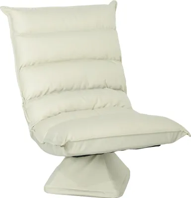 Produktbild von HOMCOM Bodensofa Bodenstuhl mit Sockel Relaxsessel Meditationsstuhl Beige