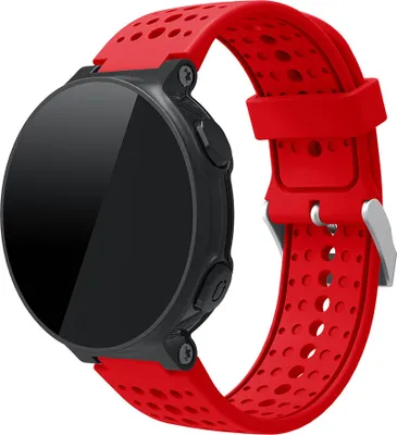 Produktbild von Strap-it Garmin Forerunner 235 Silikonarmband (Rot)