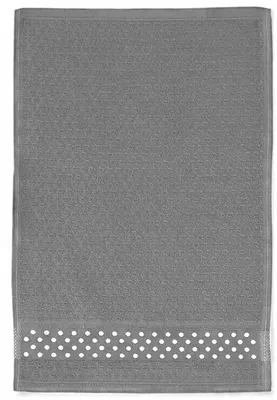 Produktbild von Zwoltex Küchenhandtuch aus Baumwolle, Grau, 30x50 cm