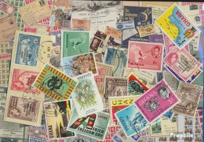 Produktbild von Briefmarken Ghana 25 verschiedene Marken