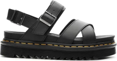 Produktbild von Dr. Martens Voss II Ziggy Sole Hydro Smooth Touch Damen Ledersandalen in Schwarz – 7 UK - 41 EU - 9 US / Black