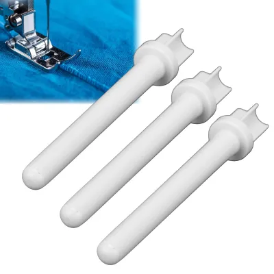 3 Spulenstiftkappen aus Kunststoff für Nähmaschinen