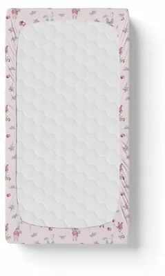 Immagine prodotto di Lenzuolo con Angoli per Lettino 80 × 160 cm – 100% Cotone, Morbido ed Elastico
