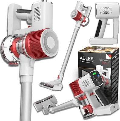 Produktbild von Adler Ad7051 Schnurloser Staubsauger 300W 0.6L 2200Mah 70Db 2In1 Bürste