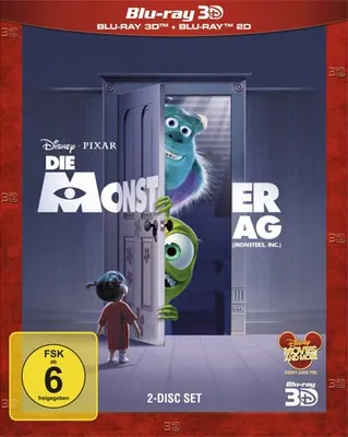 Produktbild von Die Monster AG - 3D Superset [Blu-ray 3D+2D]