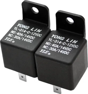 Produktbild von KFZ Relais 12V 5-polig Umschaltrelais 40A Schließer / 30A Öffner Serie 314-C, 2 Stück