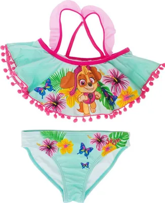 Produktbild von nickelodeon Paw Patrol Süße Mädchen Bademode Lizensartikel Bikini 122-128