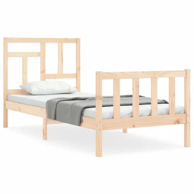 Immagine prodotto di vidaXL Letto in legno massiccio senza materasso 90x200 in legno di pino