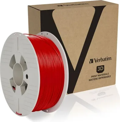 Produktbild von Verbatim 3D Printer Filament PLA 1,75 mm 1 kg red