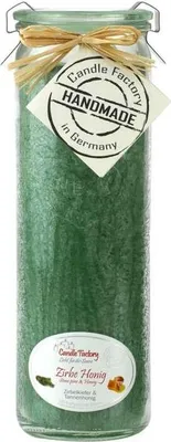 Produktbild von Candle Factory Big Jumbo, Zylinder, Grün, Honig, Kiefer, 100 h, 1 Stück(e)