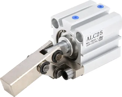 Zdjęcie produktu dla ALC Siłownik pneumatyczny dwustronnego działania z dźwignią ramienia zaciskowego bez magnesuALC25