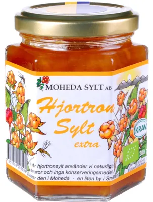 Produktbild von Moheda Moltebeeren Konfitüre extra 200 g