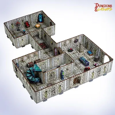 Zdjęcie produktu dla Zestaw startowy Dungeons & Lasers: FANTASY