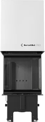 Produktbild von Kamineinsatz KRATKI REGNOR 500/500 7 kW Ø 200 3 seiten glas schwarz Verkleidung