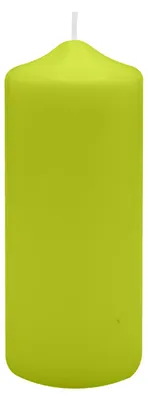 Produktbild von Spitzkopf Stumpen Kerzen Lime 10 x Ø 8 cm, 6 Stück