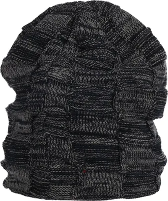 Zdjęcie produktu dla Czapka zimowa ciepła czapka zimowa dzianinowa czapka beanie w jednym rozmiarze męska damska uni  granatowo-szara