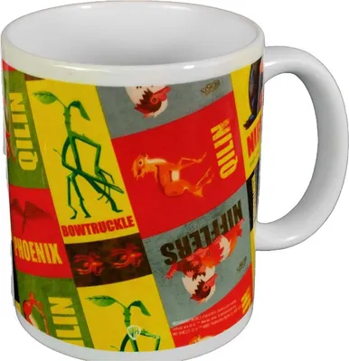 Immagine prodotto di Fantastic Beasts - Tazza da caffè, mondo magico, 320 ml CD1877 (taglia unica) (bianco/colorato)