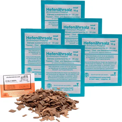 Produktbild von 5 x VINA Hefenährsalz 10g - Nährstoff für Weinhefe, Weinnährstoff, Wein-Nährstoff
