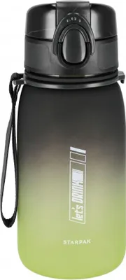 Imagen del producto de Botella Starpak de 400 ml, diseño degradado verde-