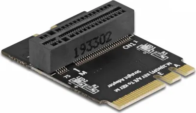 Imagen del producto de Adaptador M.2, conector tipo A+E, para ranura tipo M, con ángulo y soporte