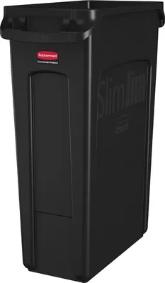 RUBBERMAID Slim Jim® Abfallbehälter mit Lüftungskanälen 87 Liter Rubbermaid RU 1956187