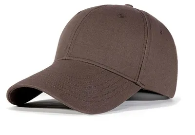 Productafbeelding van Uni baseballpet, verstelbaar, katoen, kleur: koffie