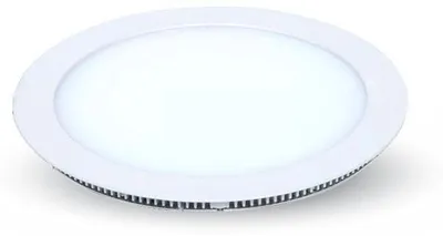 Obrázok produktu pre LED vstavaný panel, 1980 lumenov, studená biela, D 24 cm, VT-2200