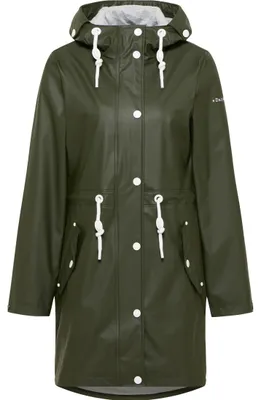 Image de CALEY Imperméable pour femme - Olive, L