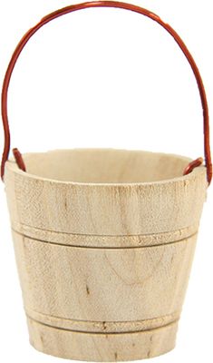 Krippenzubehör Holzkübel
