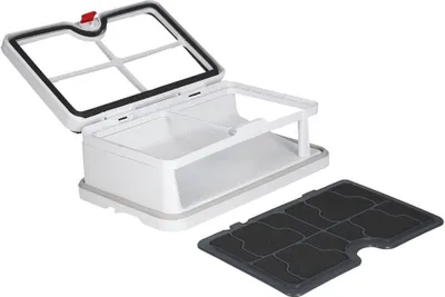 Produktbild von easyPART passend für 2973950200 Beko Halterung mit Filter für Kondensmodul in Trockner