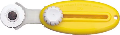 Produktbild von NT Cutter Rollmesser Kunststoff-Gehäuse Perforierschnitt gelb