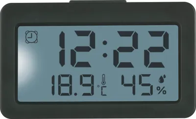 Image de Mini-réveil numérique avec température et humidité