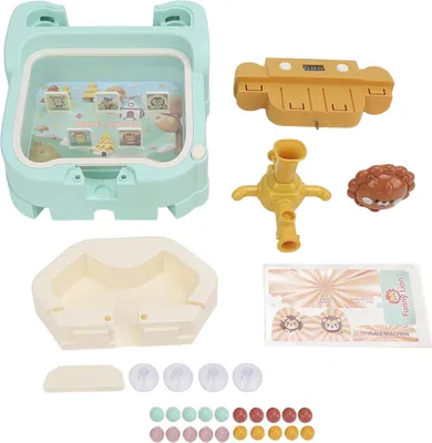 Produktbild von Kinder-Marmor-Spieltisch, Kampf-Scoring-Herausforderung, Puzzle-Brett, Perlen, interaktives Spielzeug für Lernen und Unterhaltung, Grün