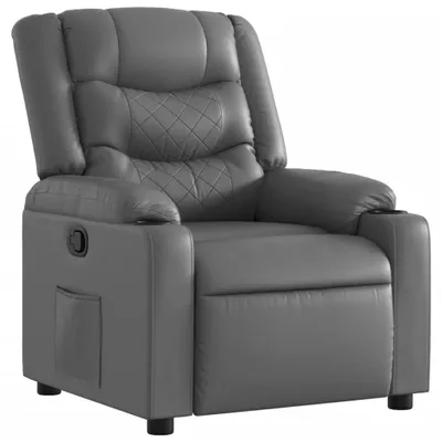 Produktbild von vidaXL Relaxsessel Grau Kunstleder
