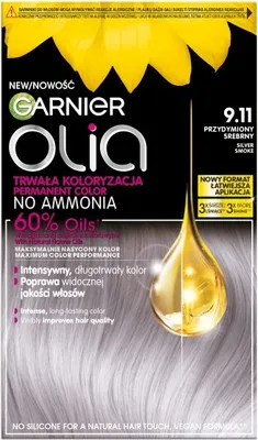 Zdjęcie produktu dla Farba Do Włosów L'oréal Paris Olia 9.11 Przydymiony Srebrny