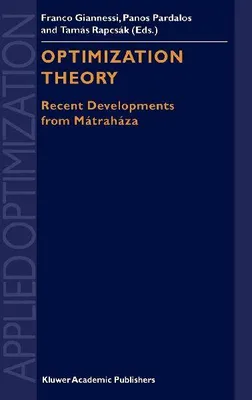 Produktbild von Optimization Theory