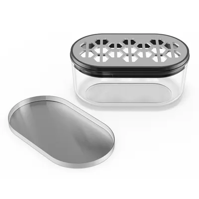 Zdjęcie produktu dla Tarka do sera WMF z pojemnikiem zbiorczym i pokrywką