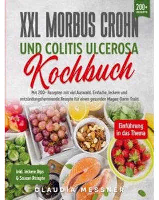 Produktbild von XXL Morbus Crohn und Colitis Ulcerosa Kochbuch